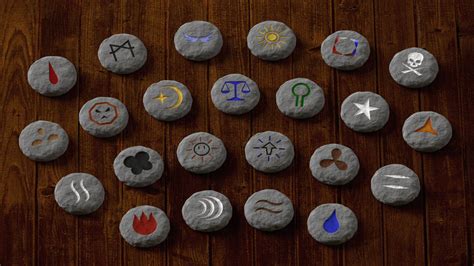 Runescape rune history infographics